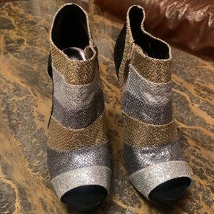 Ladies Charlotte Russe High Heel Shoe Size 10